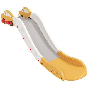 Scivolo Giallo Extra Lungo per Bambini, per Letto e Divano, Facile da Montare, Strutture per Arrampicata e Giochi da Interno - Product Image 1