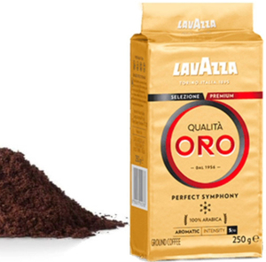 Wholesale Factory Direct High Quality Lavazzaa Qualita Oro 250g Roasted GroundCoffee Premium Espresso Arabica Coffeefor Retailer - Product Image 1