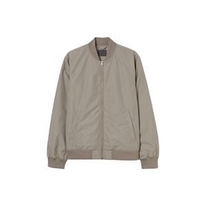 Blouson Bomber d'Hiver pour Hommes, Veste de Baseball en Satin, Broderie de Logo Personnalisé, OEM, Bordures Côtelées Légères, Vente en Gros - Product Image 1