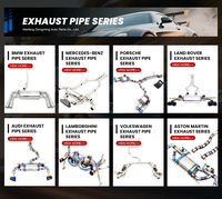 Échappement Valvetronic en titane 3.9T pour Ferrari SF90 - Léger de qualité aéronautique, V8 Turbo Hybride Tuné