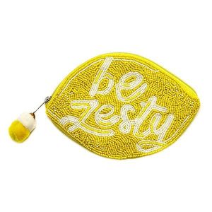 Modern Beaded Coin Purse Handmade Stylish Small <b>Wallet</b> for Women at <b>Cheap</b> Rate - Product Image 1