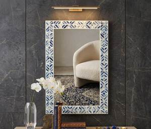 Premium Quality Bone Inlay <b>Mirror</b> <b>Frame</b> Wooden Handcrafted Decorative Accent For Modern Home Interiors - Product Image 3