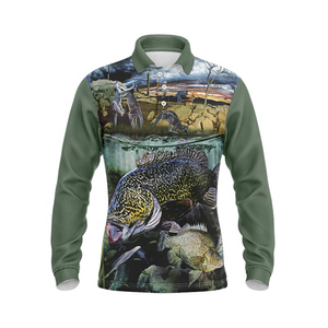 ผู้ผลิตเสื้อผ้าตกปลาขายส่ง เสื้อเจอร์ซีย์ตกปลาป้องกันรังสียูวีแบบกำหนดเอง - Product Image 3