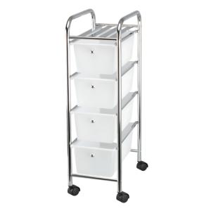 Ngăn kéo 4 tầng hiện đại P.P. Xe đẩy + 2 Treo Ly & 4 móc - Product Image 4