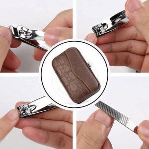 Stainless Steel Manicure Pedicure <b>Kit</b> with 10-in-1 <b>Nail</b> Clipper 3-Year Warranty & Customized Logo-For Home & Salon Use - Product Image 3