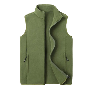 Gilet matelassé décontracté multi-poches imperméable pour homme, respirant, 100% polyester, pour la pêche, la chasse, la randonnée, usage tactique en hiver - Product Image 4