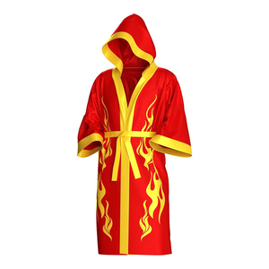 Robes de boxe respirantes en polyester, coupe ample, vêtements de sport, design personnalisable, logo, robe et tenue de MMA – Grande Vente - Product Image 2