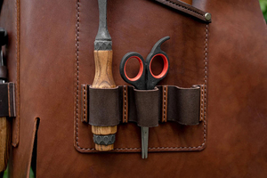 Delantal de cuero sin mangas para barbacoa, de calidad profesional, el más vendido, reutilizable, personalizable con logotipo privado, crea tu propio diseño, servicio OEM - Product Image 3