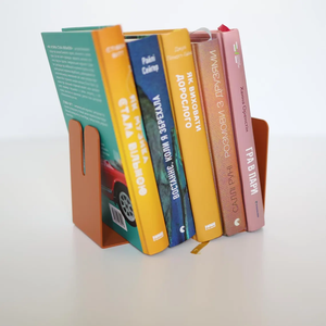 Sujetalibros Tradicionales de Hierro de Primera Calidad para la Organización de la Mesa de Estudio, con Estructura Duradera y Apariencia Metálica Elegante - Product Image 2