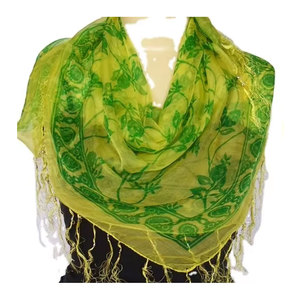 Elegant <b>Chiffon</b> <b>Scarf</b> with Dollar Print – Lightweight Luxury Fashion Wrap for Women, Stylish Soft Shawl Hijab Head Neck <b>Scarf</b> - Product Image 3