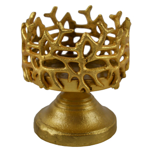 ของตกแต่งผนังรูปใบไม้โลหะ ราคาประหยัด งานแฮนด์เมด ดีไซน์หรูหราสง่างาม ของตกแต่งบ้าน กรอบโลหะรูปดอกไม้ ราคาดีที่สุด - Product Image 3