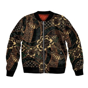 Nuevas Chaquetas Bomber Casuales de Invierno Personalizadas con Sublimación en Satén, Cierre de Cremallera, Ecológicas, de Secado Rápido, Resistentes al Viento, Transpirables, con Cuello Alto, de Nailon - Product Image 2