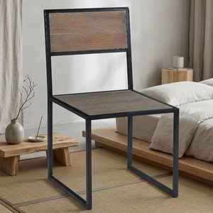 Silla de Comedor Industrial Moderna Elenio de Acero con Diseño Ecológico y Duradero para Hogar, Oficina, Gimnasio, Restaurante, Hotel, Cafetería - Product Image 3