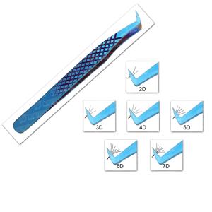 Pinces à cils en plasma bleu multifonctionnelles et durables pour faux cils sous marque personnalisée - Product Image 3