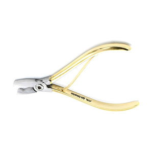 Pince dentaire orthodontique professionnelle Dela Rosa plaquée or pour la mise en forme des fils orthodontiques en acier inoxydable - Product Image 2