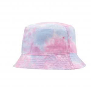 Tie-Dyed Bucket Cap Promotionnel Marque De Mode Chapeau Léger Polyester Coton Spot Cap pour Plage Camipng et Casquettes De Pêche Chapeaux - Product Image 5