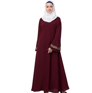 2026 High Quality <b>Islamic</b> Fashion Women New Arrival High Quality Plus Size Long Sleeve <b>Islamic</b> <b>Clothing</b> Ladies Elegant Abayas - Product Image 2