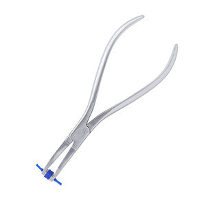 Dental Crown Remover Pliers Lap Joint Stainless Tooth Gripper Plier Rubber Tip Orthodontic Medic <b>Instruments</b> By Grip Surgical - Product Image 3