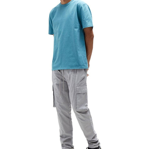 กางเกงคาร์โก้ผู้ชายผ้าฝ้ายแท้ 100% ดีไซน์โดดเด่น / กางเกงคาร์โก้ผู้ชายน้ำหนักเบาสำหรับออกกำลังกาย มีจำหน่าย - Product Image 4