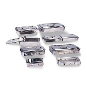 Plateau d'instruments médical manuel durable en acier inoxydable certifié CE HERMANN MEDITECH pour salle d'opération - Product Image 6