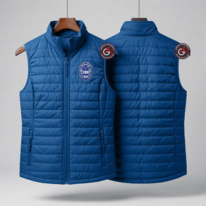 Zeta Phi Beta Sororité et fraternité Gilet bouffant en lettres grecques Veste bouffante - Product Image 4