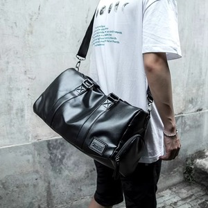 Bolsas de Viaje Personalizadas MOYYI de PU para Hombre, Bolsas Deportivas Impermeables, Bolsas de Viaje de Cuero para Exteriores - Product Image 2