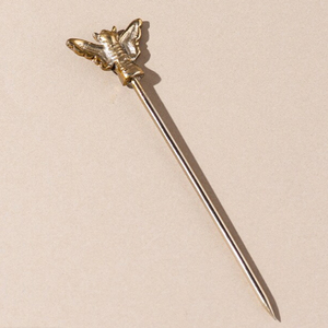 Nestroots Cocktail Mocktail Cocktail Picks <b>Bee</b> Designs Cocktail Picks Food Fruit Picks - Product Image 3