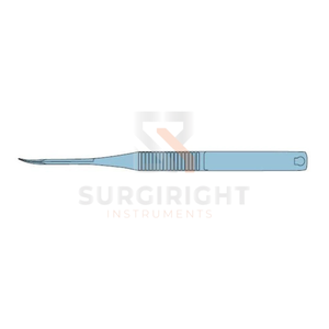 Ciseaux à points Westcott, instrument chirurgical de précision en acier inoxydable pour la coupe de sutures ophtalmiques et microchirurgicales, par SurgiRight - Product Image 2
