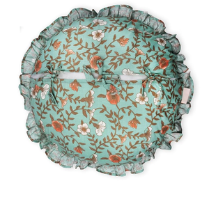 Funda de Cojín Redonda Verde Mar de Alta Calidad para Sala de Estar, Dormitorio u Oficina, Disponible para Suministro Mundial - Product Image 2