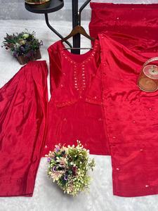 Lanzamiento de Nueva Colección: Kurti de 3 Piezas, Salwar Kameez de Moda, Hermoso Dupatta con Bordado y Lentejuelas, Estilo Moderno para Fiestas y Bodas - Product Image 4