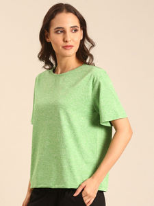 เสื้อยืดผู้หญิงคุณภาพสูงสำหรับฤดูร้อน พิมพ์ลายดิจิตอลตามสั่ง คอกลม แขนสั้น ทรงเข้ารูป สวมใส่สบาย ระบายอากาศได้ดี ผลิตจากผ้าฝ้าย 100% - Product Image 3