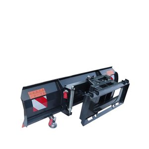 Lama spazzaneve/terna da 94 pollici per skid steer, con bordo tagliente a bullone regolabile a 30 gradi (sinistra/destra) e pattini universali - Nuovo di zecca - Product Image 6