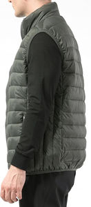 Chalecos Acolchados Personalizados OEM de Bajo MOQ para Motociclistas, con Capucha, Transpirables, Ecológicos, de Lona, Impermeables, Sin Mangas, para Invierno - Product Image 2