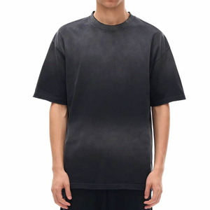 Custom New Design Vintage <b>Men</b> <b>T</b>-<b>shirts</b> Professional Manufacturer Made Sun Fade <b>Summer</b> <b>T</b> <b>Shirt</b> For Adults - Product Image 1