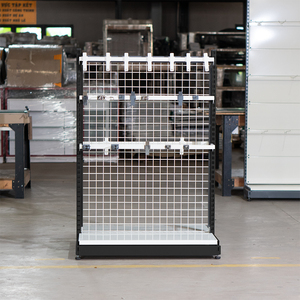 Metal Grid Shelving <b>Unit</b> with 3 Tiers - OEM SERVICE - Product Image 2