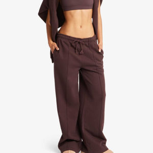 Pantalon décontracté pour femme en lin/coton écologique, nouvelle taille élastique, coupe ample, jambe droite, style Harlan, longueur 7/8, Hip Hop - Product Image 6