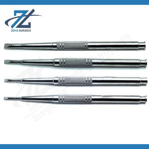 Instrumentos Quirúrgicos Navel: Martillos Dentales, Cinceles, Instrumentos Luxadores PDL Dentados, Set de Implantes Dentales Manuales de Acero Inoxidable - Product Image 2