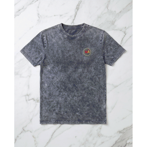 Camiseta de Algodón Sólido para Hombre, Manga Corta, Cuello Redondo, Corte Holgado, Diseño Vintage con Logotipo Impreso con Láser en la Parte Delantera, Antiarrugas, Secado Rápido - Product Image 2
