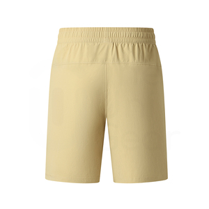 Shorts Bermuda pour Hommes en Coton Respirant Couleur Unie avec Cordon de Serrage à la Taille et Poches Style Casual - Product Image 2