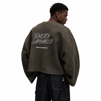 T-shirt Homme Oversize Sportif à Manches Courtes Imprimé Personnalisé Style Urbain Tricoté 100% Coton Col Rond Respirant