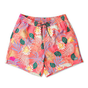 Pantalones Cortos Deportivos de Playa con Estampado de Rayas Personalizados para Hombre, Cierre con Cordón Ajustable, Impermeables, Largo hasta la Rodilla - Product Image 1