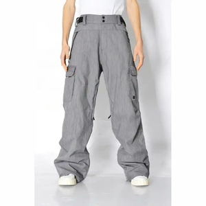 Pantalones de Esquí y Montañismo para Hombre y Mujer, Cálidos, Resistentes al Viento, Impermeables, Transpirables, con Cierre para Esquí de Montaña y Pesca - Product Image 1