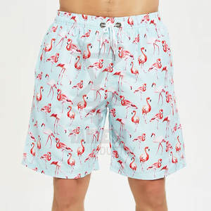 Shorts de bain décontractés grande taille pour hommes, taille élastique, style sportif, vêtements de plage, en polyester/coton, style urbain d'été, séchage rapide - Product Image 6