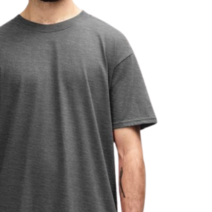 T-shirt Homme Oversize Col Rond Manches Courtes Épaules Tombantes Coupe Décontractée Streetwear Décontracté Vente en Gros Personnalisé Basique Tendance - Product Image 6