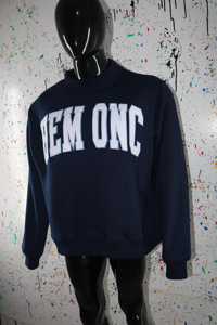 Sudadera de Cuello Redondo Hem Onc para Hombre, 100% Algodón, Tejido de Punto, Corte Regular, Informal, Azul Marino, con Estampado de Letras en la Parte Delantera, CLUSH SPORTS - Product Image 6