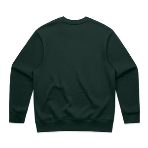 Heavyweight Comfy Grey Sweatshirt For <b>Men</b> Women Unisex Soft Cotton Fleece Plain <b>Pullover</b> Casual Crew Neck Loungewear Sweatshirt - Product Image 5