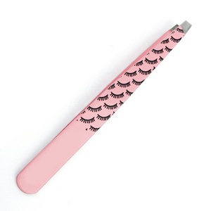 Pinzas Curvas de Acero Inoxidable Personalizadas al por Mayor para Manicura, Depilación, Cejas y Pestañas, con Punta Fina y Marca Privada - Product Image 6