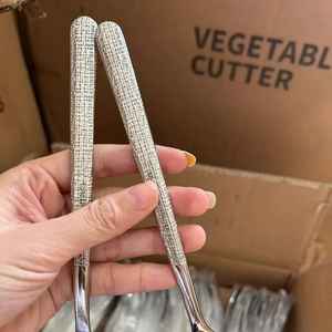 Ensemble de cuillères à salade en acier inoxydable argenté de qualité supérieure, lavable au lave-vaisselle, pour la cuisine, les hôtels, les maisons, qualité d'exportation - Product Image 5