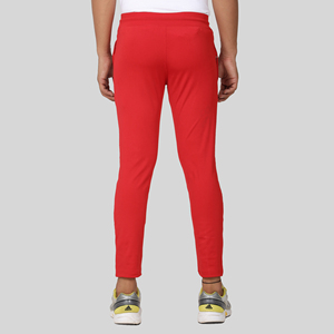 Pantalon de survêtement sport bleu quatre directions avec bande latérale, logo personnalisable, impression HD, délavage coloré, 100 % polyester, séchage rapide, tailles homme M/L/XL - Product Image 4
