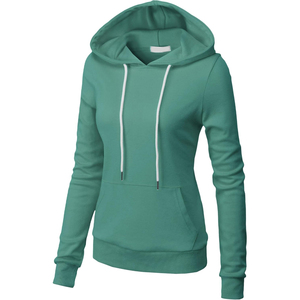 Wholesale Women's Hooded Sweatshirt Wholesale High Quality women's 100% Cotton hoodies women's Fashionable Custom Logo Hoodies - Product Image 1